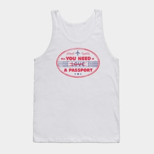 All you need is -love- a passport by Tobe Fonseca Tank Top